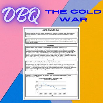 Preview of The Cold War DBQ