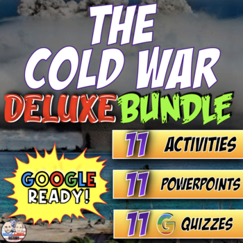 Preview of The Cold War | Digital Learning | Deluxe Bundle