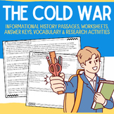 The Cold War:  Reading Passages, Worksheets, Research Acti