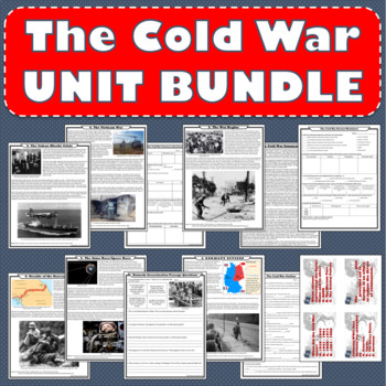 Preview of The Cold War UNIT BUNDLE (PDF and Digital Formats)