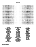 The Cold War Word Search for World History