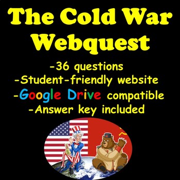 Preview of The Cold War Webquest