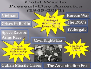 Preview of Cold War Unit & Resource Bundle PowerPoint