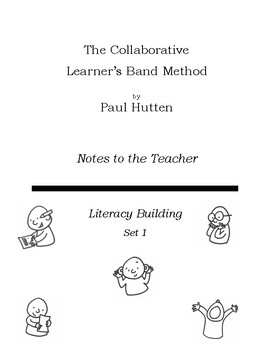 Preview of The Collaborative Learner's Band Method: Notes to the Teacher