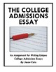 unique college admissions essays