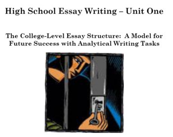 Preview of The College-Level Essay Structure (Full Unit Packet + Authentic Essay Project)