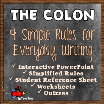 Preview of Colon Usage:  Four Simple Rules for Everyday Writing