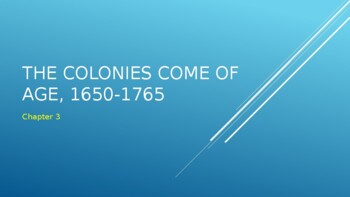 Preview of The Colonies: 1650-1765