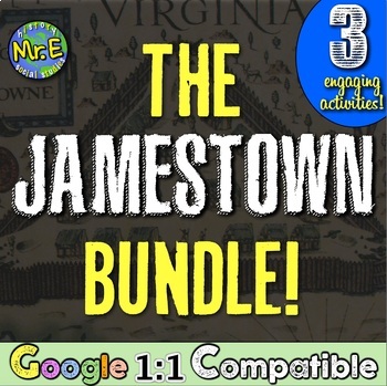 Preview of Jamestown Colony Bundle | 3 Resources for the Jamestown Colony