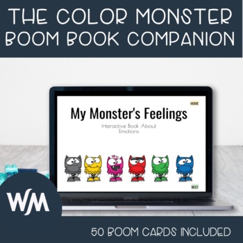 Preview of The Color Monster - A Book About Emotions - BOOM DECK