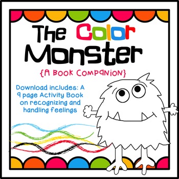 Preview of The Color Monster- A Book Companion 