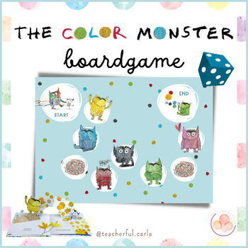 Preview of The Color Monster BOARDGAME