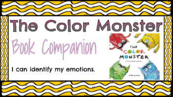 Preview of The Color Monster Book Companion