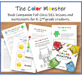 The Color Monster Book Companion SEL Emotion Identificatio