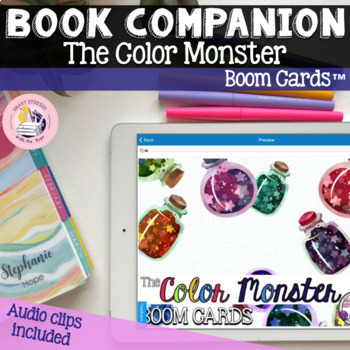 Preview of The Color Monster - Book companion for social-emotional learning & colors