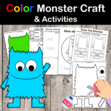 The Color Monster Craft And Activities / Book Companion 