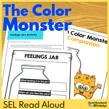 Preview of The Color Monster Feeling Activities and Read Aloud Guide