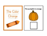 The Color Orange Adapted Book - Differentiated - interactive