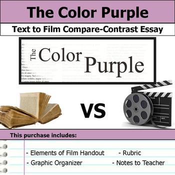 essay about the color purple