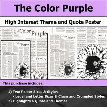 the color purple main message