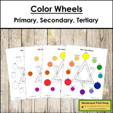Color Wheels - Primary, Secondary and Tertiary Charts (Col
