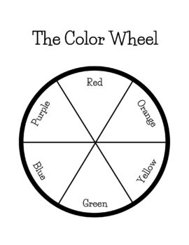 The Color Wheel by Littles Love to Learn | Teachers Pay Teachers