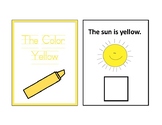 The Color Yellow Adapted Book - Differentiated - interactive