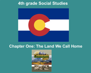Preview of The Colorado Story: Ch. 1 The Land We Call Home Smartboard File