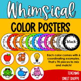 Whimsical Color Circle Posters!