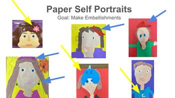 Preview of The Colors of Us Paper Self Portrait Project