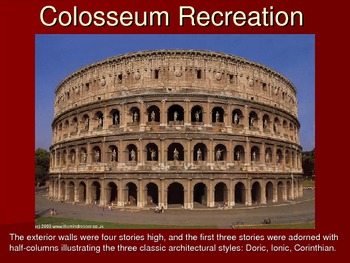 Preview of The Colosseum and Gladiatorial Games