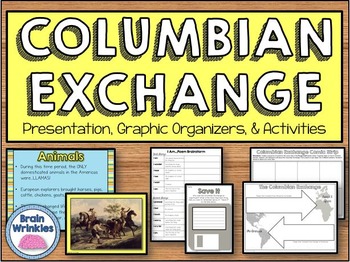 Preview of The Columbian Exchange (SS6H1b)