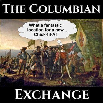 Preview of The Columbian Exchange: Presentation & Guided Inquiry Worksheet