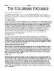 The Columbian Exchange (worksheet) by One Little Monkey | TpT