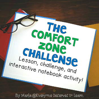 Preview of Social Emotional Learning: The Comfort Zone Challenge