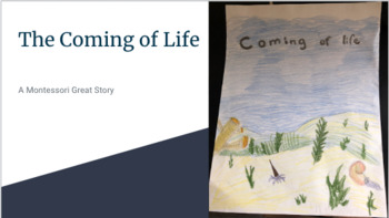 Preview of The Coming of Life - Montessori Great Story