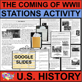 The Coming of WORLD WAR II U.S. History STATIONS (PDF & GO