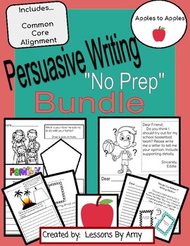 Preview of Best Ever Persuasive Writing Bundle