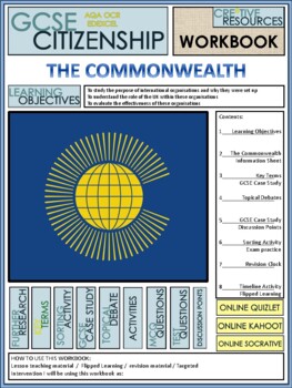 Preview of The Commonwealth Work Booklet