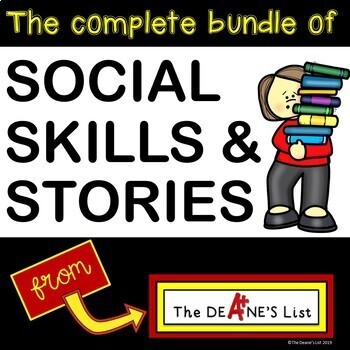 Preview of The Complete Bundle of Social Skills and Stories from The Deane's List