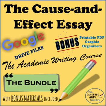 Preview of The Complete Cause and Effect Essay Bundle