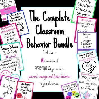 Preview of The Complete Classroom Behavior Bundle