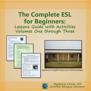 Preview of The Complete ESL for Beginners: English Lessons Guide with Activities