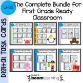 The Complete First Grade Ready Classroom BOOM Card Bundle 