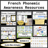 French Phonics - Phonemic Awareness Resources BUNDLE + 4 bonuses