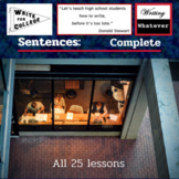 The Complete Sentences Course