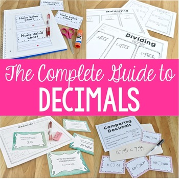 Preview of Decimals Activities and Practice