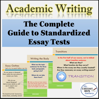 Preview of The Complete Guide to Standardized Essay Testing Bundle