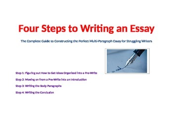 Preview of Writing an Essay: The Complete Guide for New or Struggling Writers