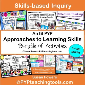 Preview of The Complete IB PYP Approaches to Learning Skills Bundle for Big Kids